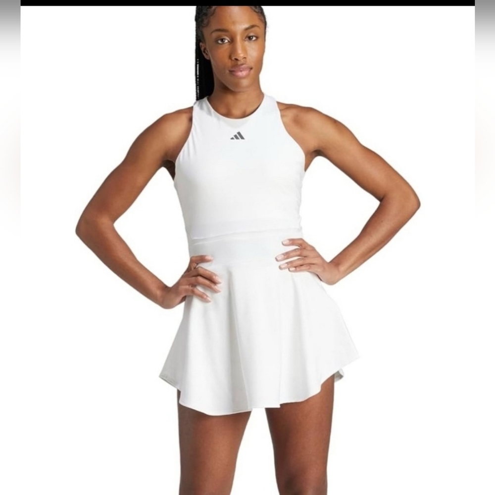 Adidas Women's Heat.RDY Y-Dress ~ White/Large NWOT - Picture 2 of 7